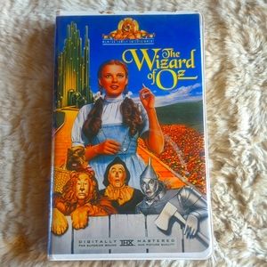 Wizard of Oz. VHS original film made in 1939 & was digitally remaster in 1996.